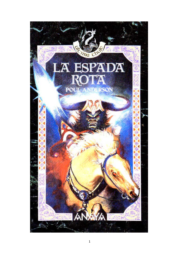 Portada de Microsoft Word - Anderson, Poul - La espada rota _doc_.doc